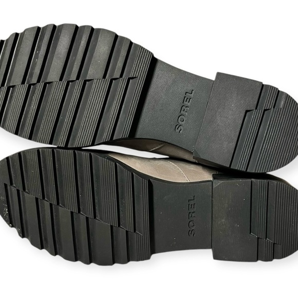 🌻NEW Sorel Gray Emelie II Waterproof Full Grain Leather Ankle Boot Size 9.5 - Picture 12 of 12